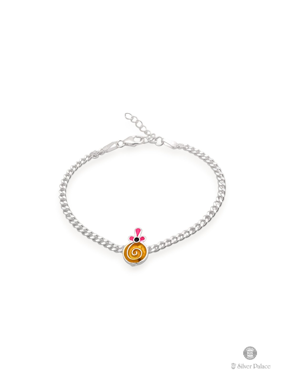 925 STERLING SILVER KIDS RAKHI BRACELET FOR KIDS ARJITA COLLECTION 