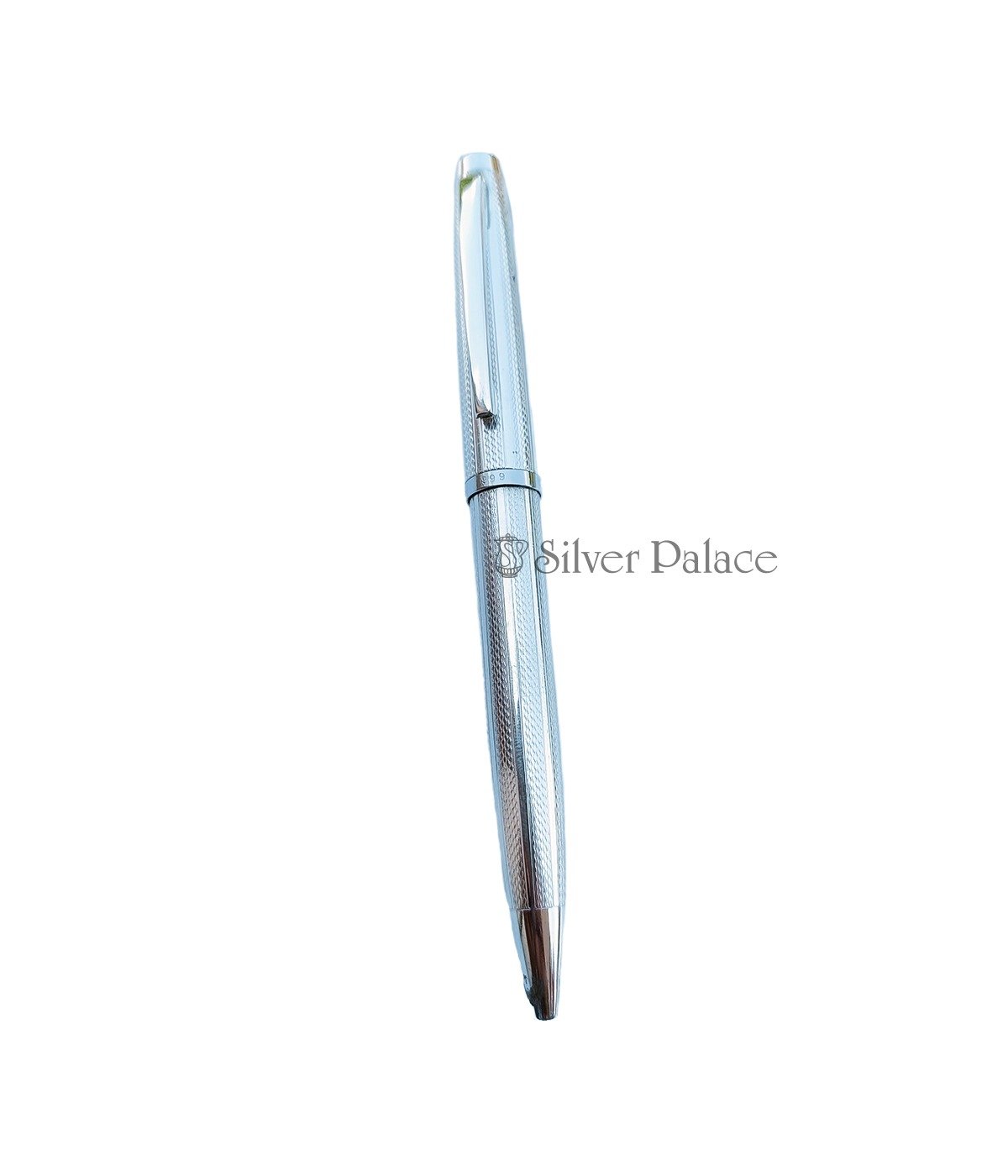 999 PURE SILVER FOUNTAIN PEN WRITING INSTRUMENT