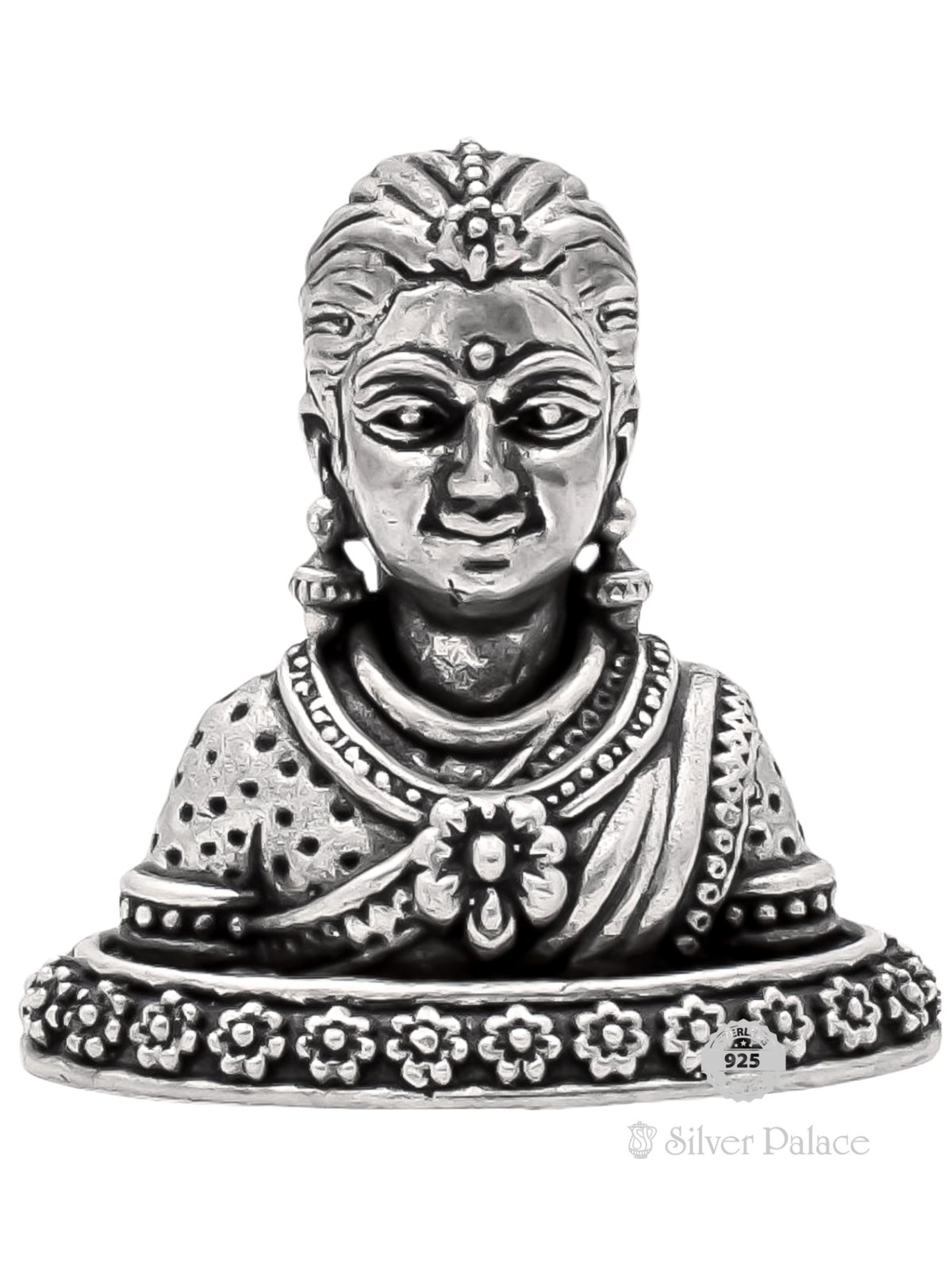 92.5 OXIDISED SILVER GOWRI IDOL