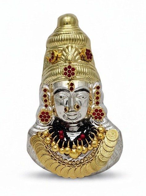 925 STERLING SILVER VARALAKSHMI AMMAN FACE