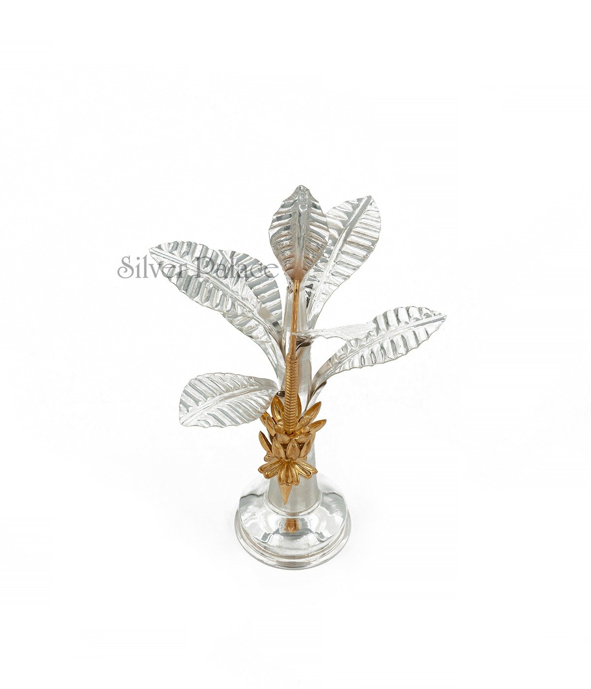 92.5 Pure Silver Banana Tree For All Pooja Ocassions Silver Palace