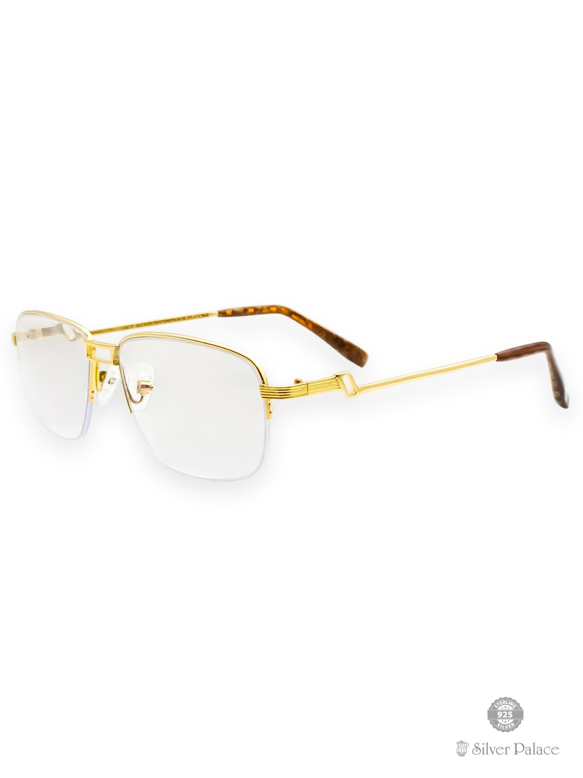 916 pure gold eye glass for make premium look your face