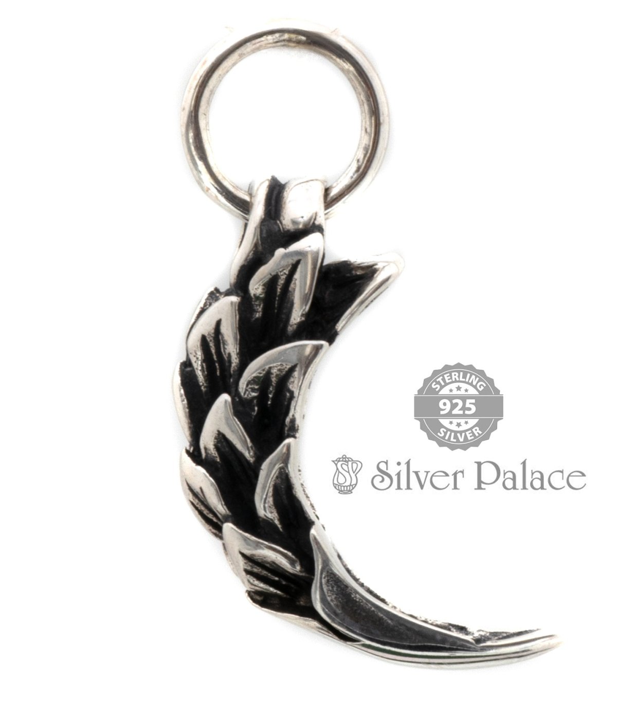 925 Silver Eagle Talon Pendant