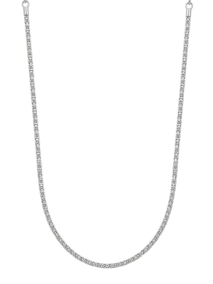 925 sterling silver box chain for mens & women mauve collection