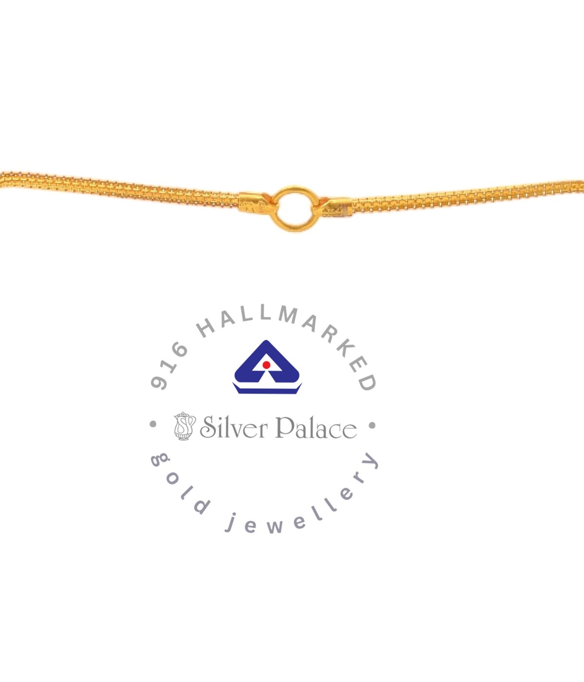 916 Pure Gold Kanche Chain Length 26