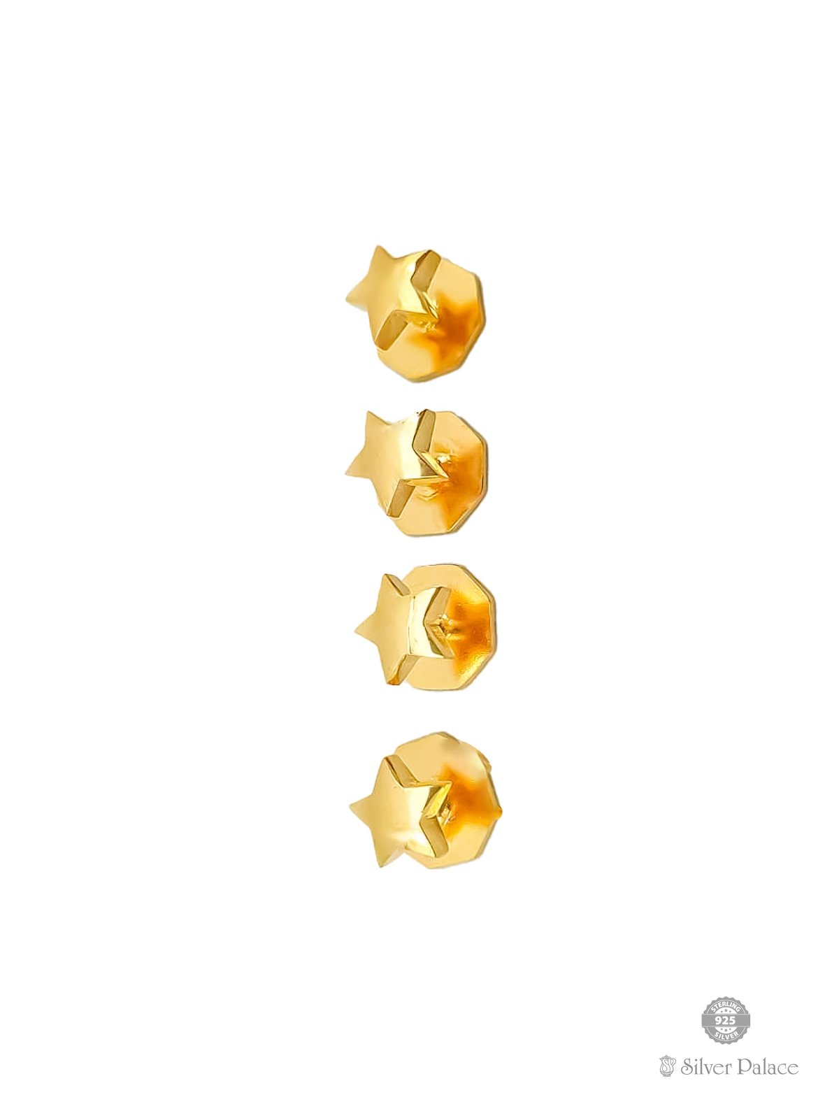916 pure gold star design kurta button for premium look 
