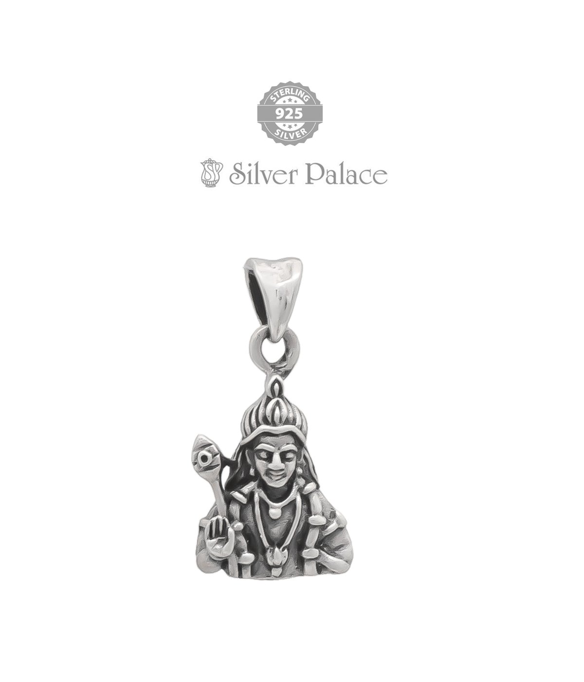 925 PURE SILVER DIVINE COLLECTIONS MURUGAR PENDANT FOR MENS