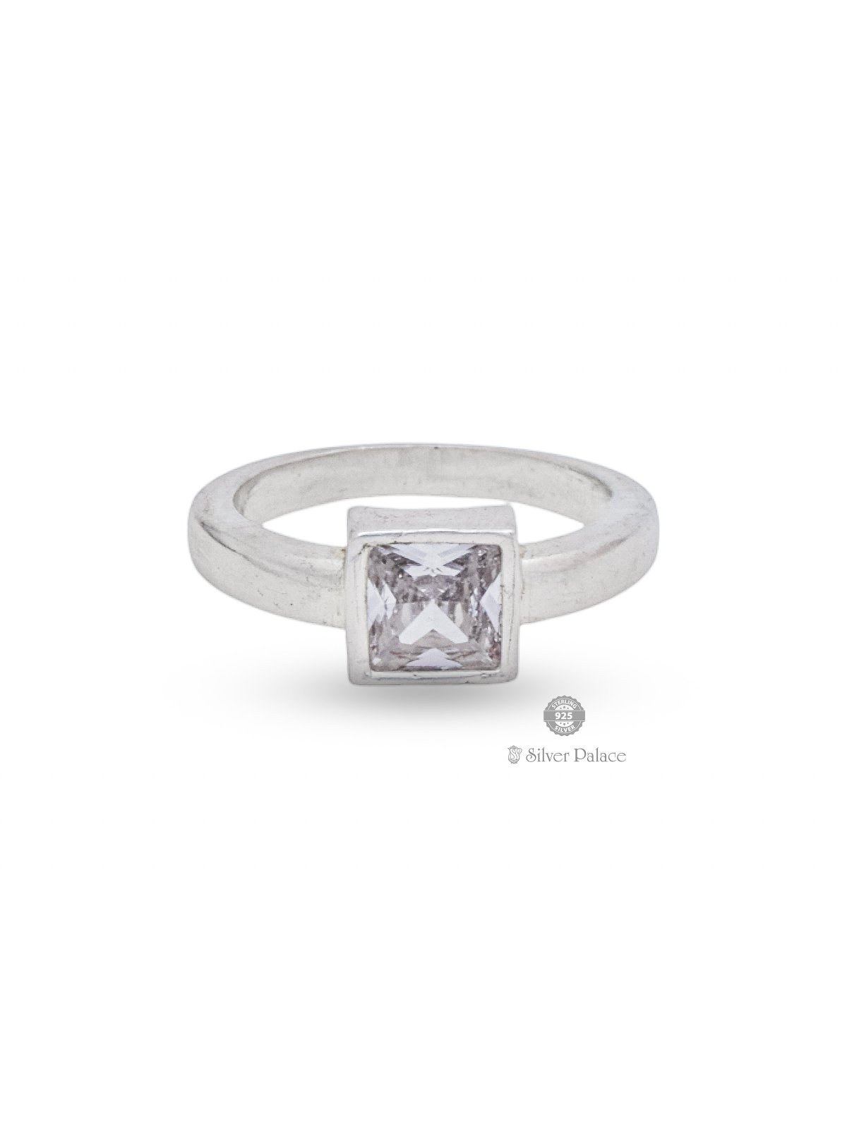 925 STERLING SILVER CUBIC ZIRCONIA STONE RASHI RING FOR MEN AND WOMEN BOTH 