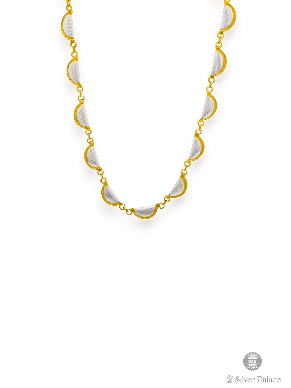 92.5 STERLING SILVER GUJHIA GARLAND MALA FOR POOJA 