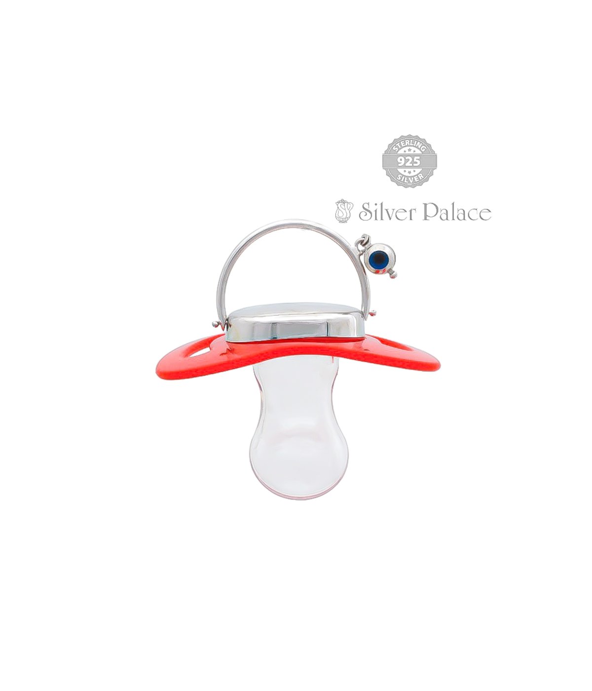 92.5 Silver Baby Pacifier For Born Baby's