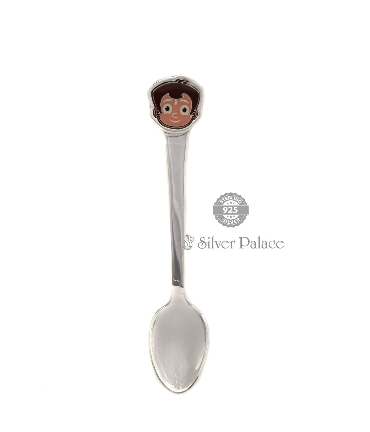  925 SILVER SPOON FOR BABY WITH CHOTA BHEEM HEAD