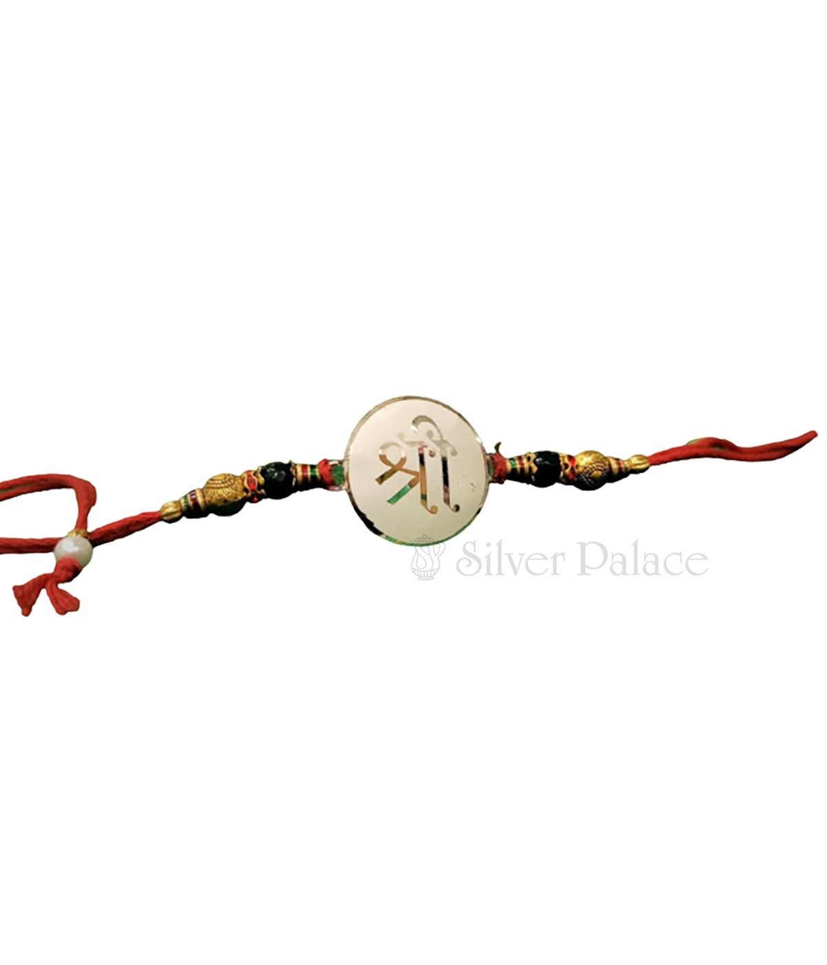PURE SILVER RAKHI FOR BROTHER & SISTER