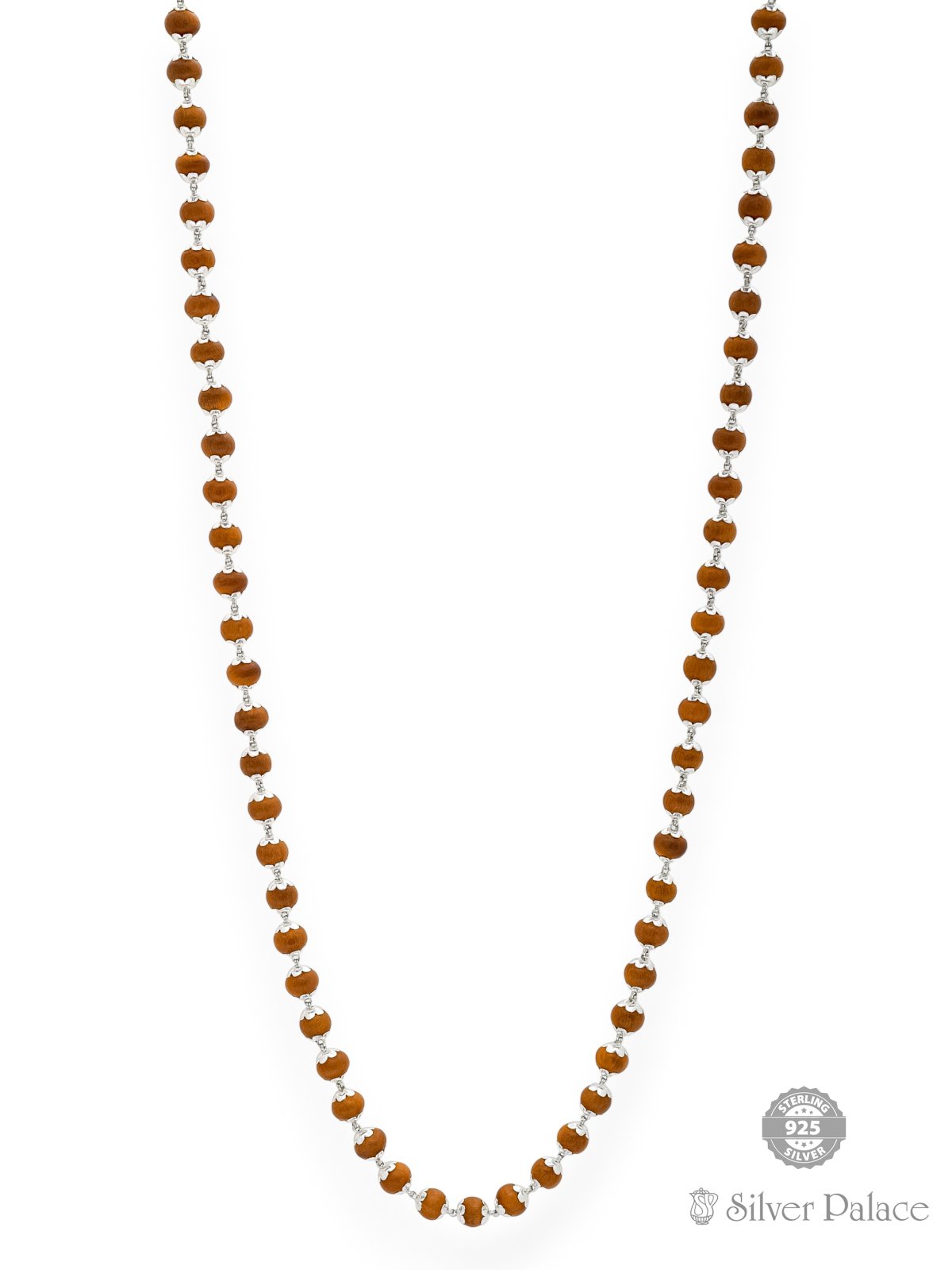 925 STERLING SILVER 8 MM WITH 81 BEADS SANDAL MAALA