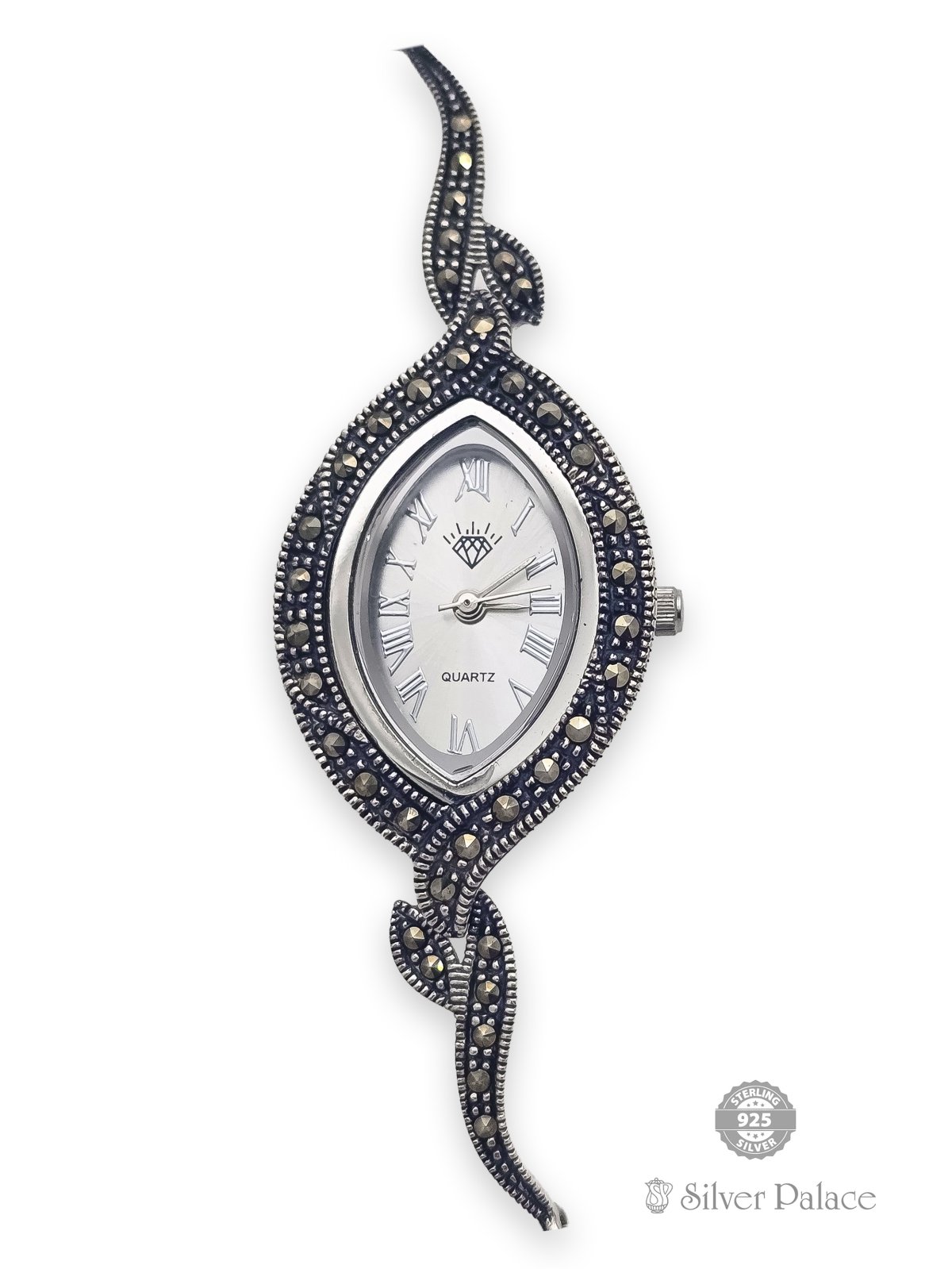 925 STERLING SILVER STYLISH MARCA WATCH FOR GIRLS 