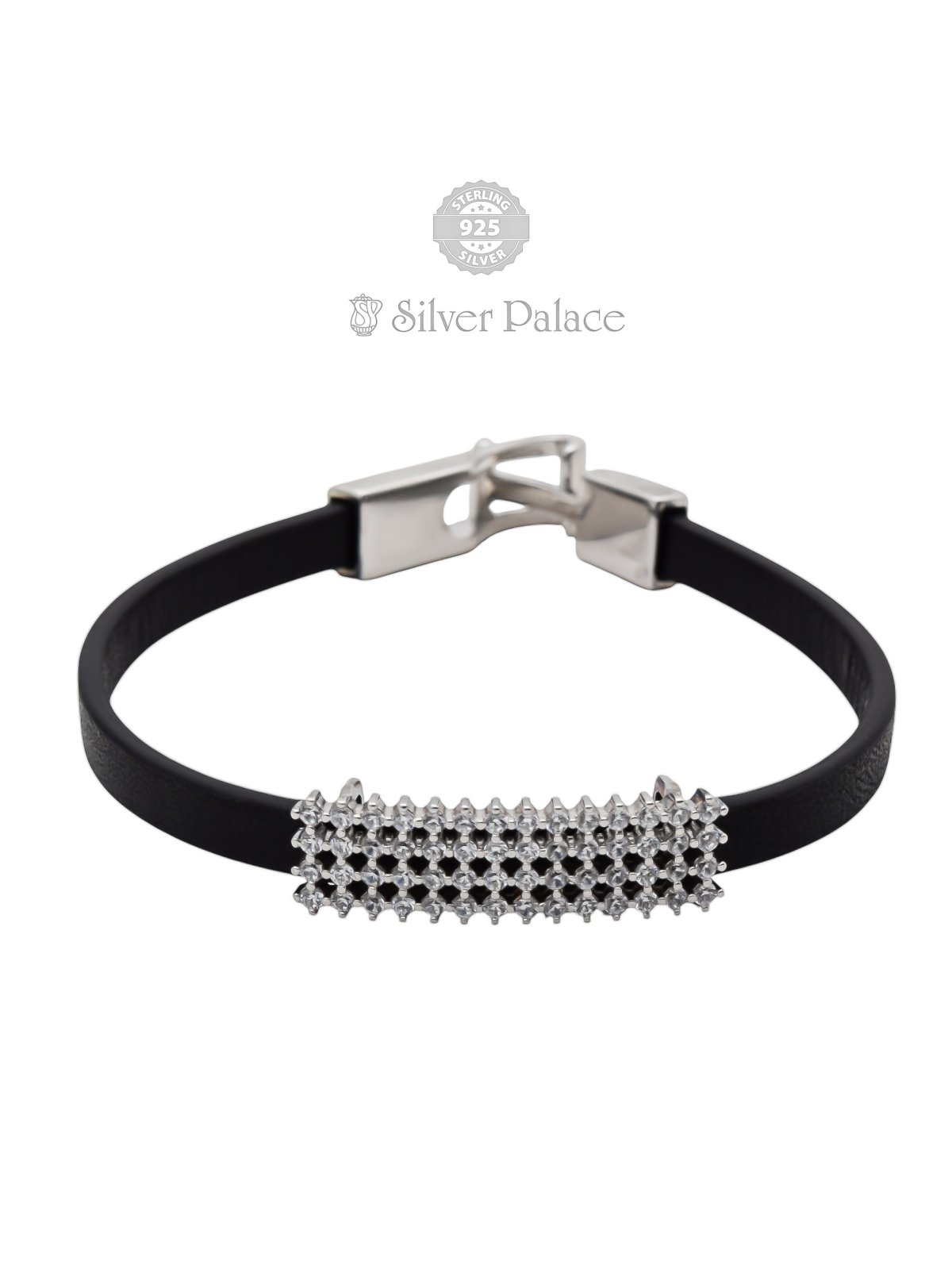 925 SILVER BAND TYPE BRACELET FOR WOMEN PUYA COLLECTION