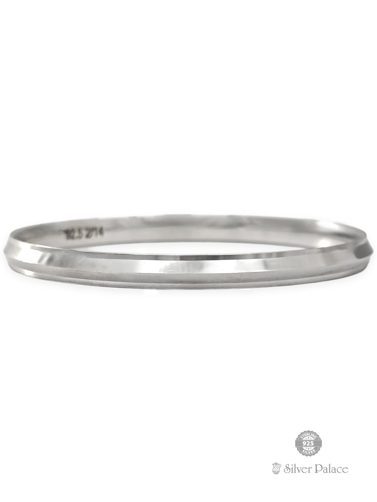 925 OXIDISED SILVER MAAN COLLECTION FANCY V DESIGN KADAA FOR MEN