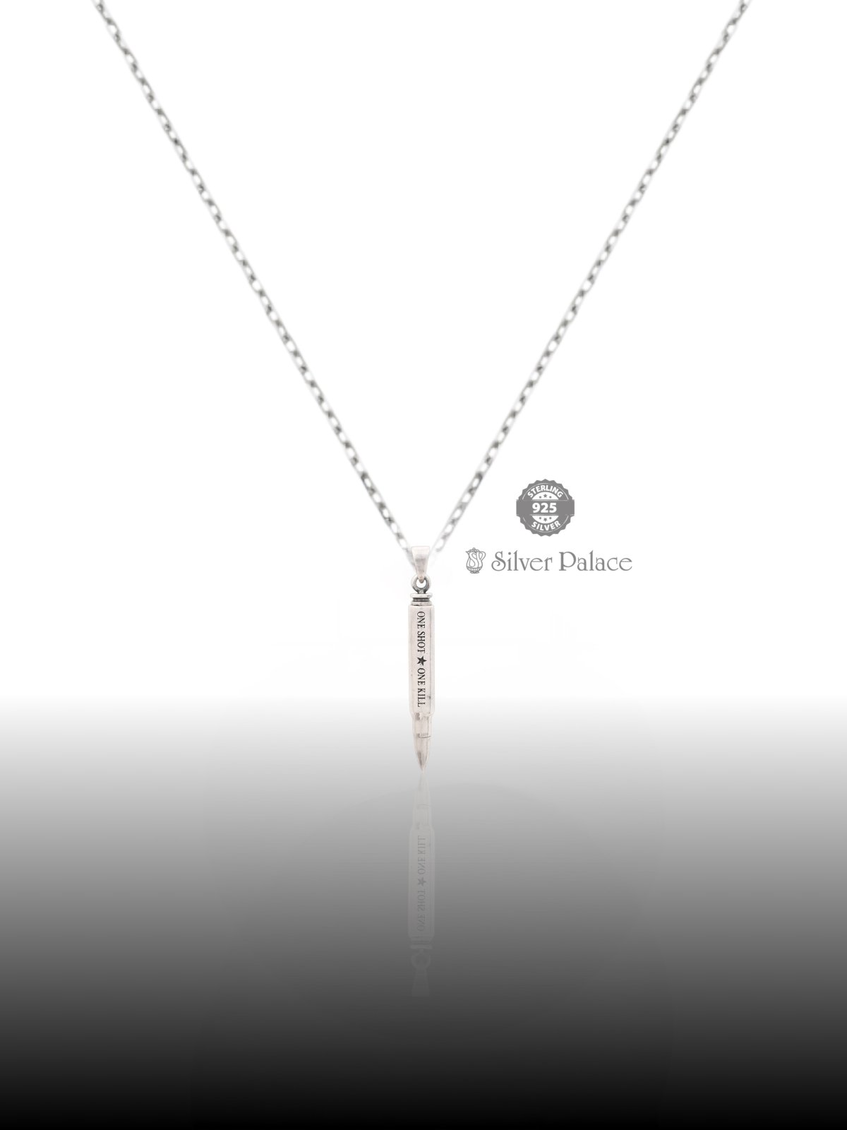 PALACE x HIM Tri Gram Pendant ネックレス Palace Tri-Gram Pendant Silver Men's - FW25 - US