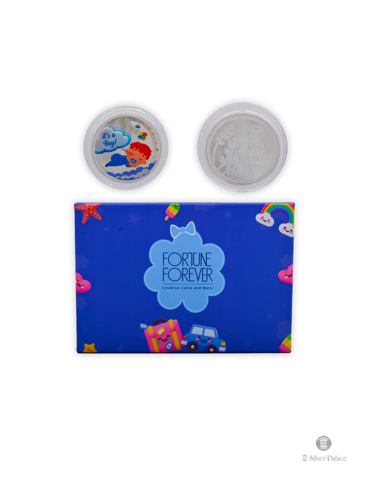 999 PURE SILVER GIFT COIN FOR NEW BORN BABIES