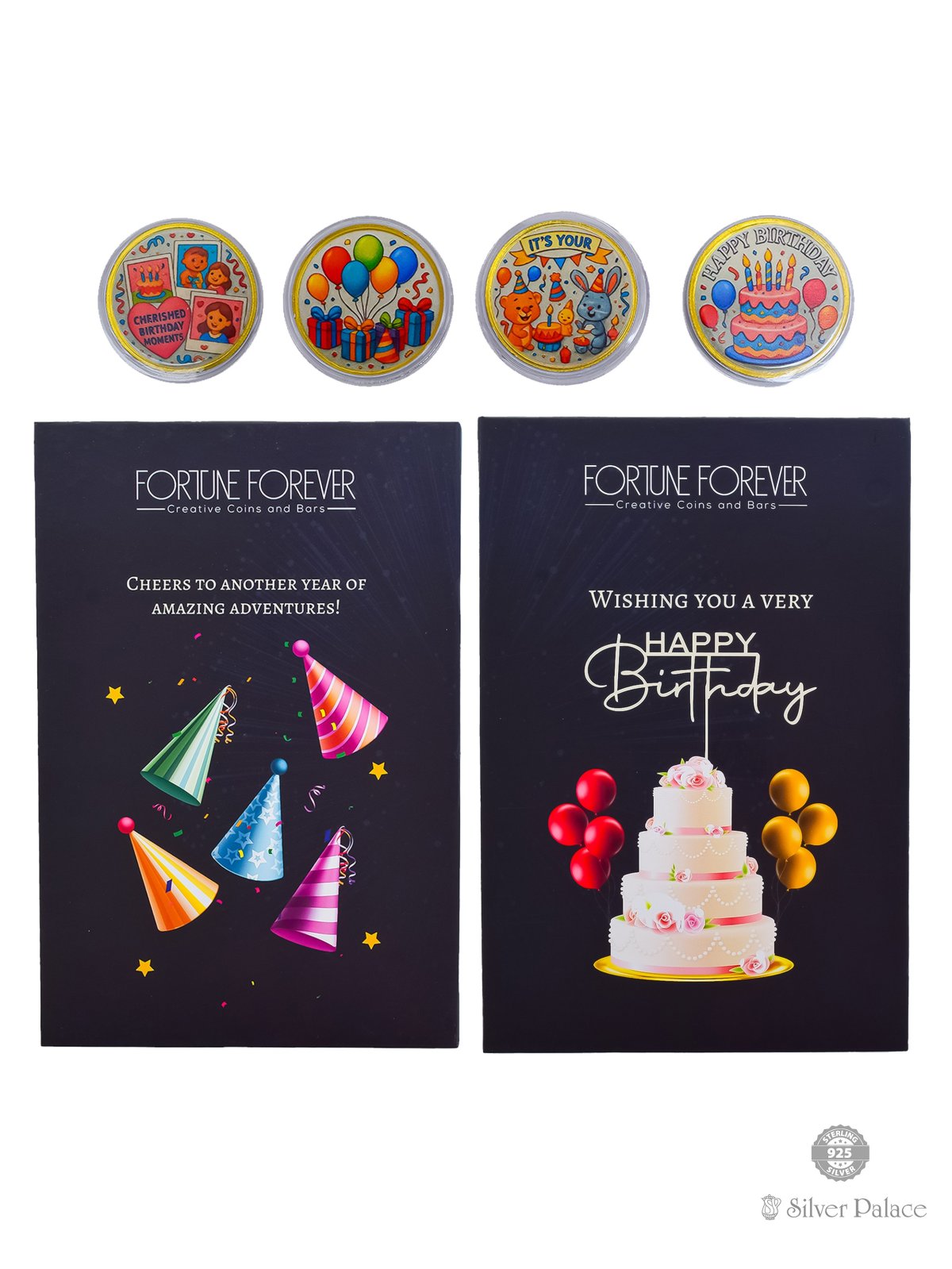 999 Pure Silver Birthday Gift Coin Box Celebrate Milestones with a Timeless Keepsake
