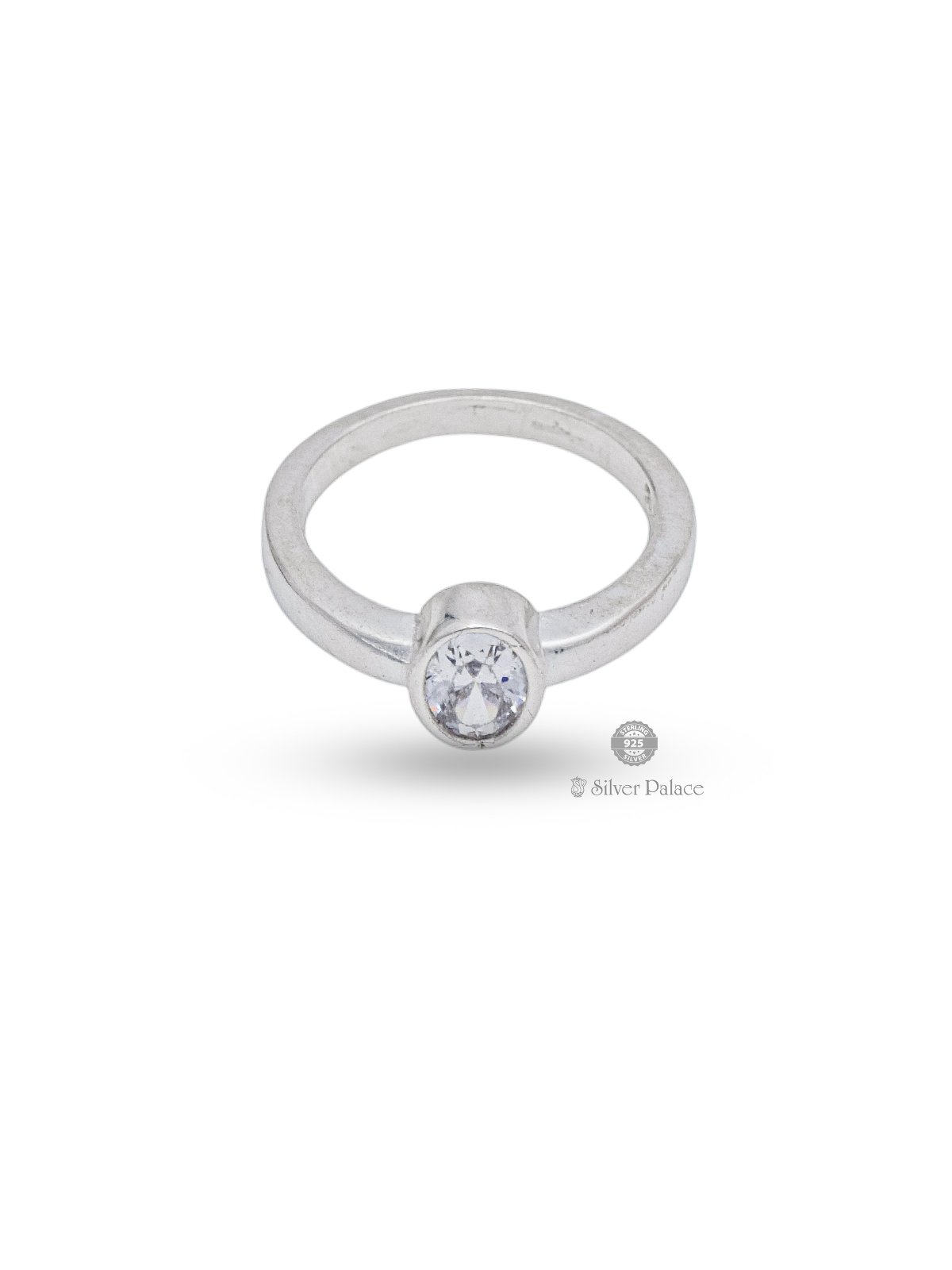 925 Sterling Silver White Stone Rashi Ring For Men And Women - Silver ...