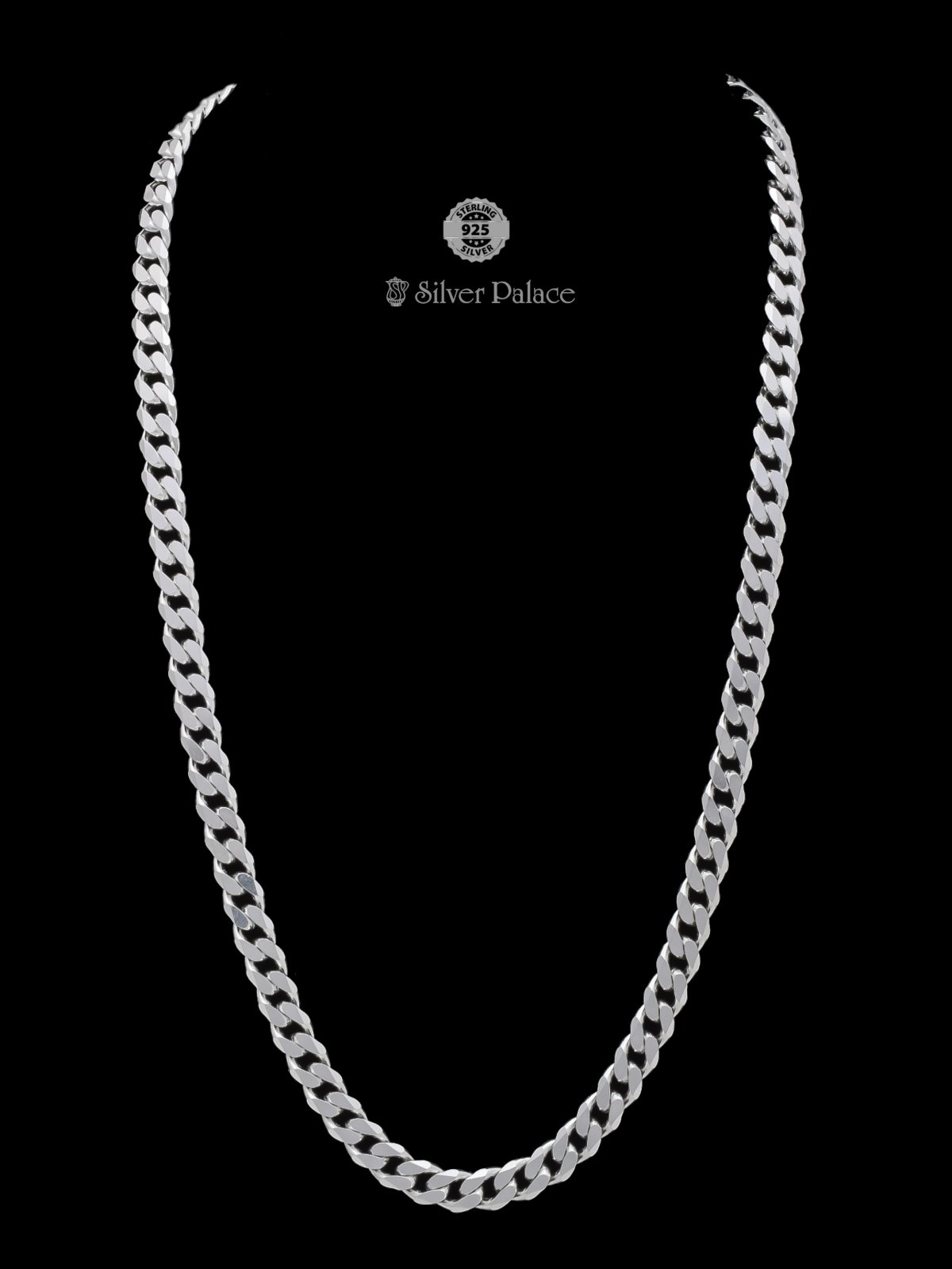 アクセサリー gagan rope chain necklace silver925 925 Sterling Silver Curb Link Chain For Mens Mauve Collection