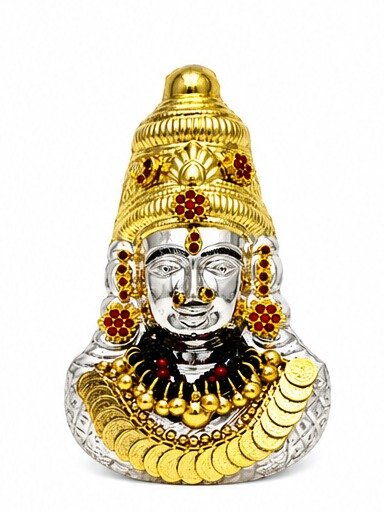 925 SILVER AMMAN FACE FOR VARALAKSHMI POOJA 