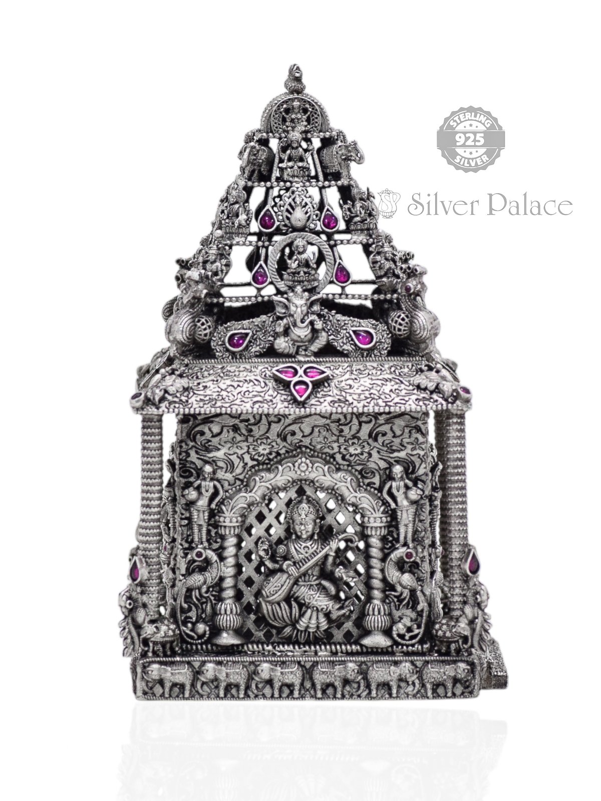 92.5 Silver Balaji Temple Gopuram - Divine Temple Architecture For ...