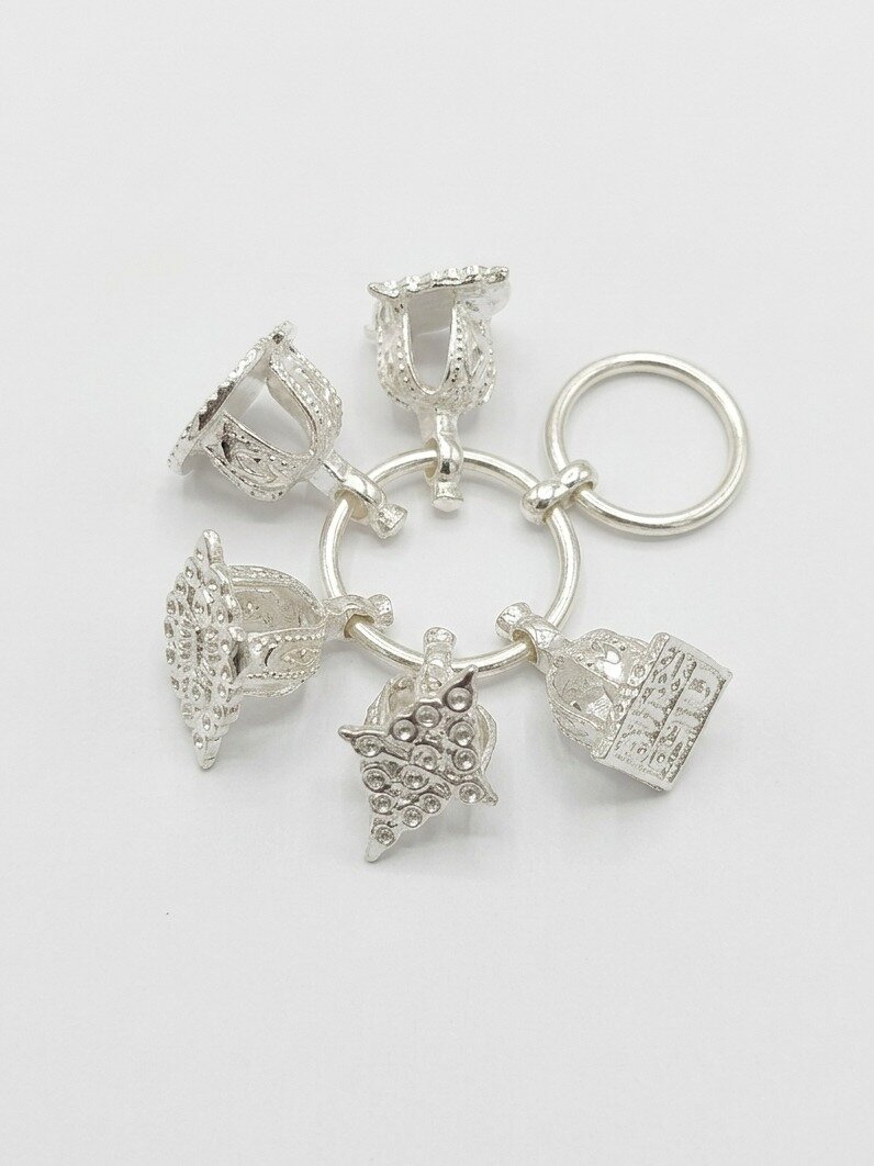 925 STERLING SILVER MULTI DESIGN POTTU ACHU 