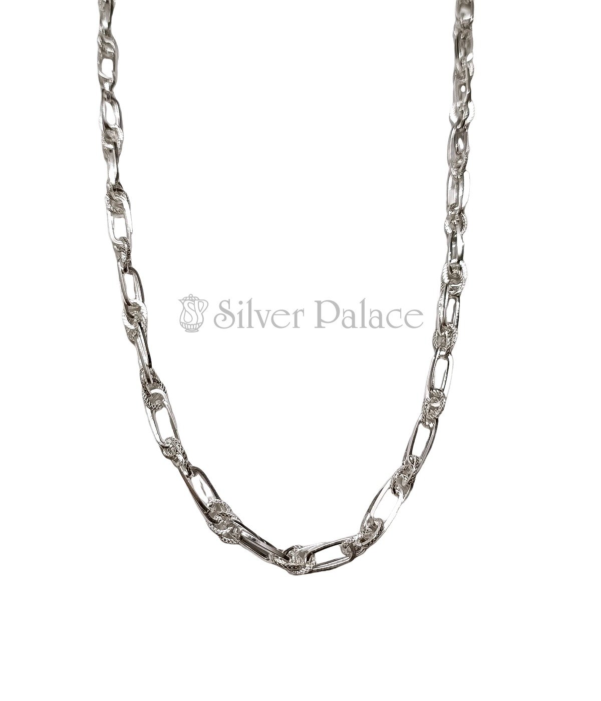 DOUBLE LINKED CHAIN FOR MEN