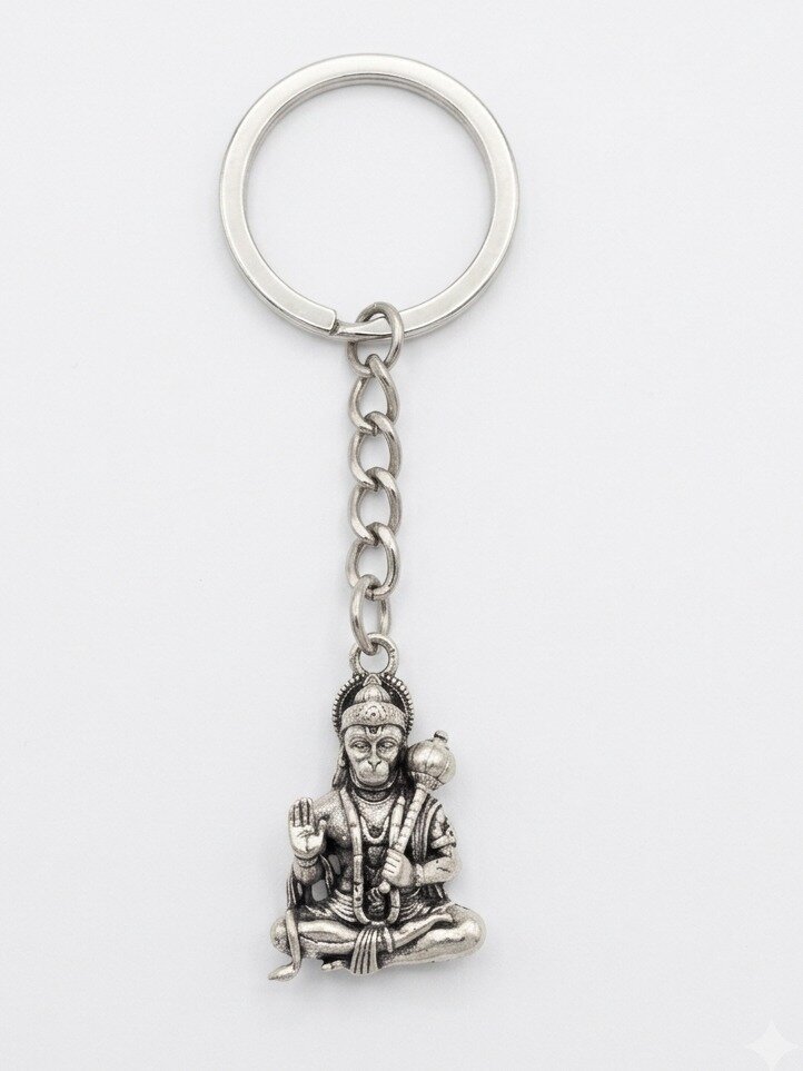 925 SILVER HANUMAN KEY CHAIN