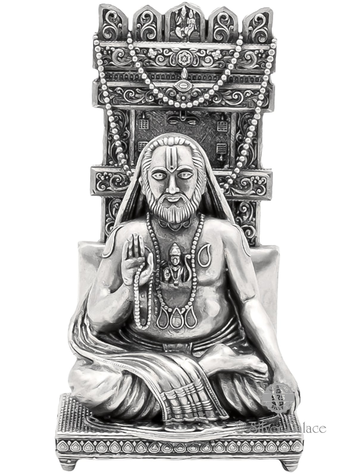 925 OXIDISED SILVER LC RAGHAVENDRA SWAMY IDOL 