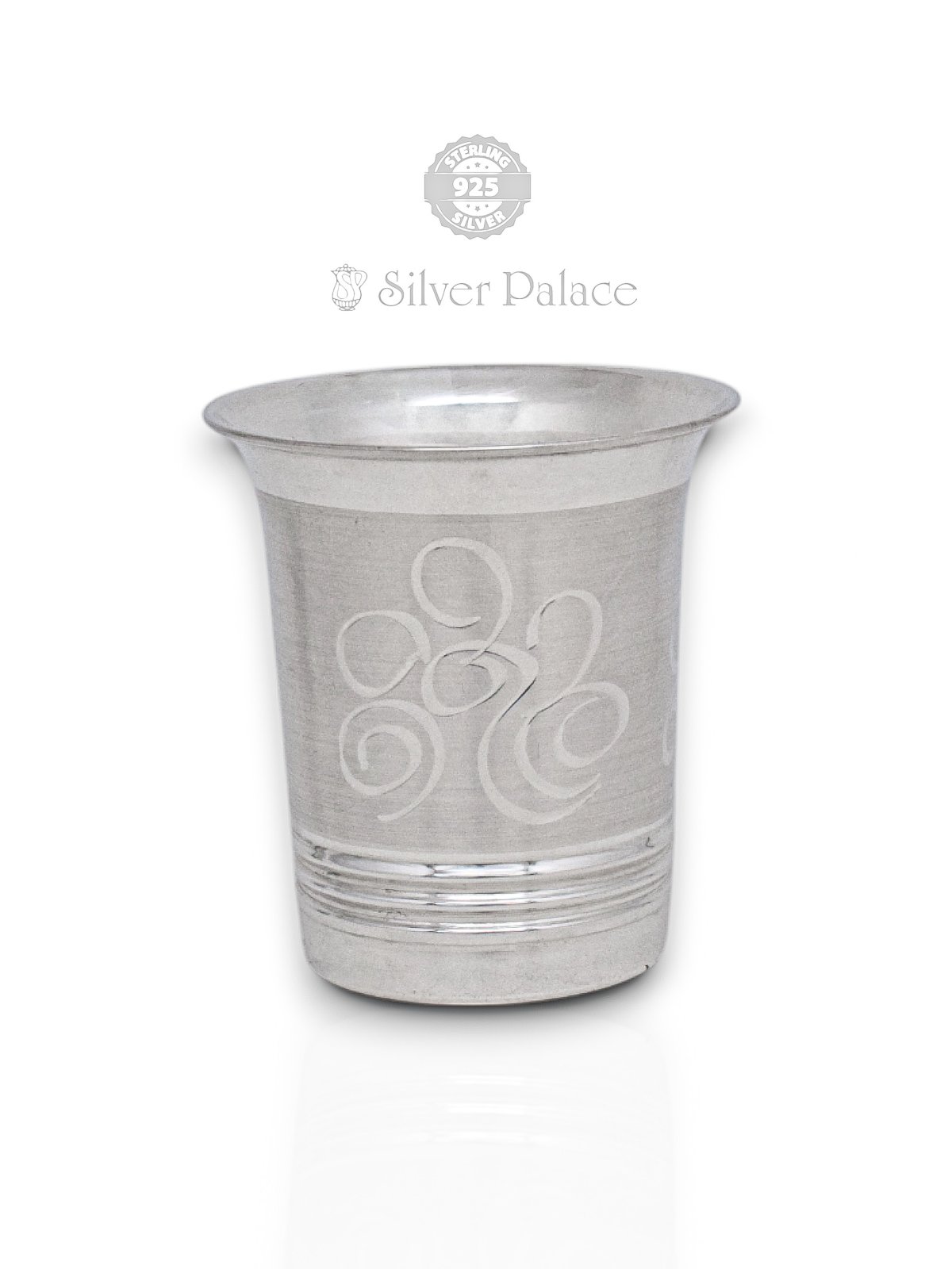92.5PURE SILVER GLASS  CURVED DESIGN 