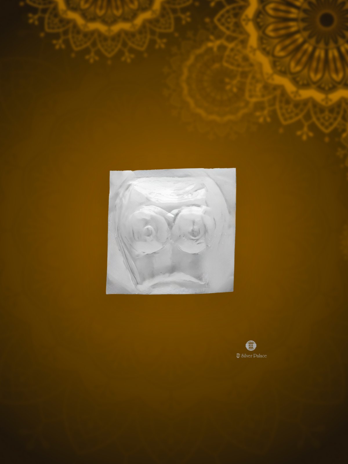 925 SILVER WOMEN BREAST SILVER SHEET FOR RITUAL USE SHRI COLLECTION 