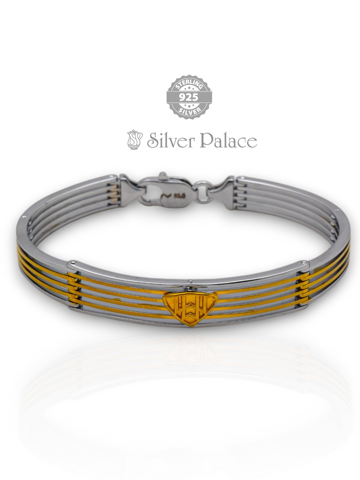 925 SILVER MEN BRACELET MAYBACH MUSIC URBANE COLLECTION