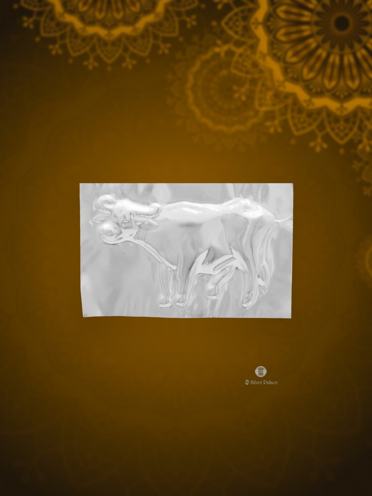 925 SILVER BUFFALO SILVER SHEET FOR RITUALS SHRI COLLECTION 