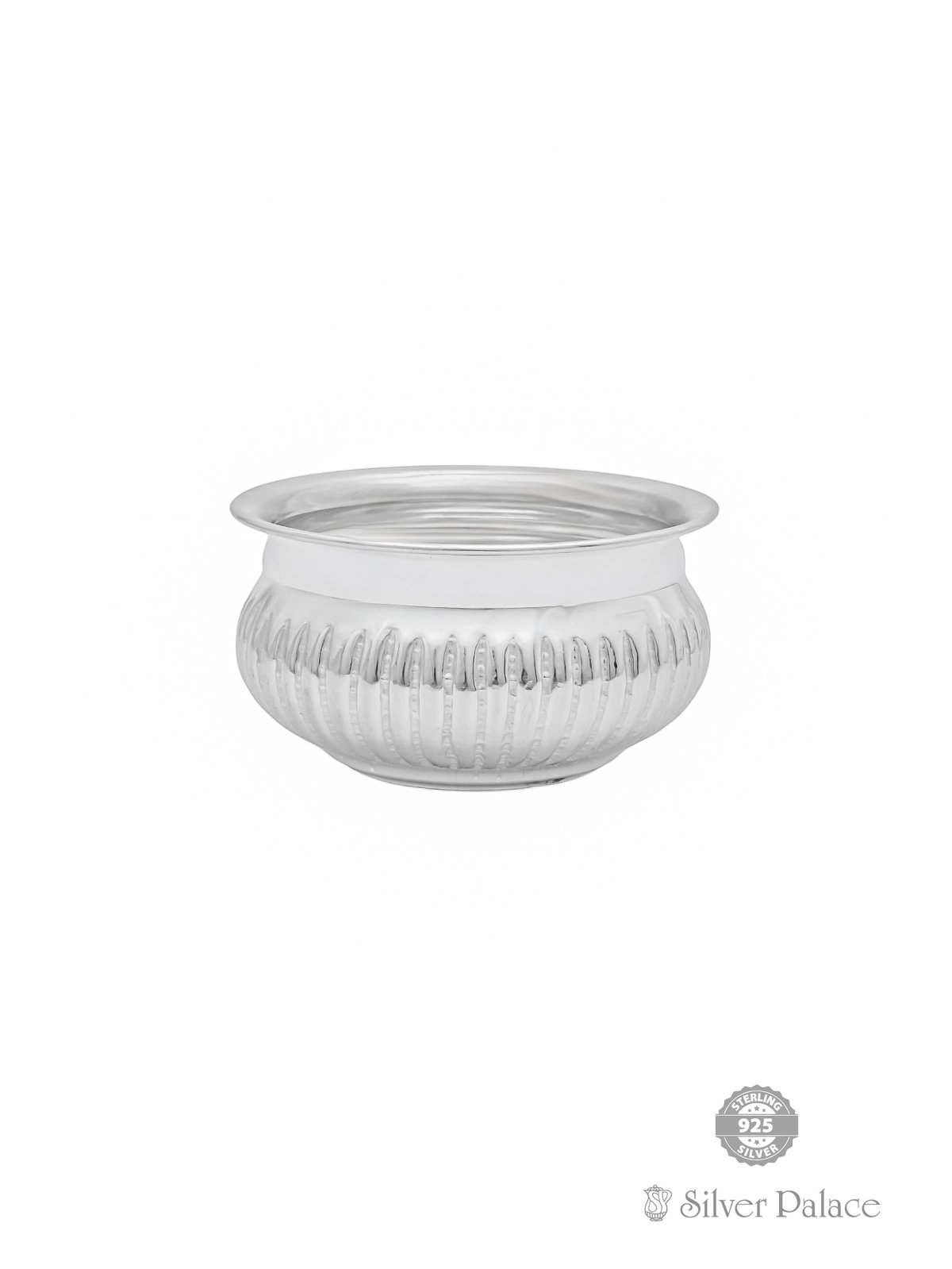 925 STERLING SILVER LINE NAGAS KIDS BOWL 