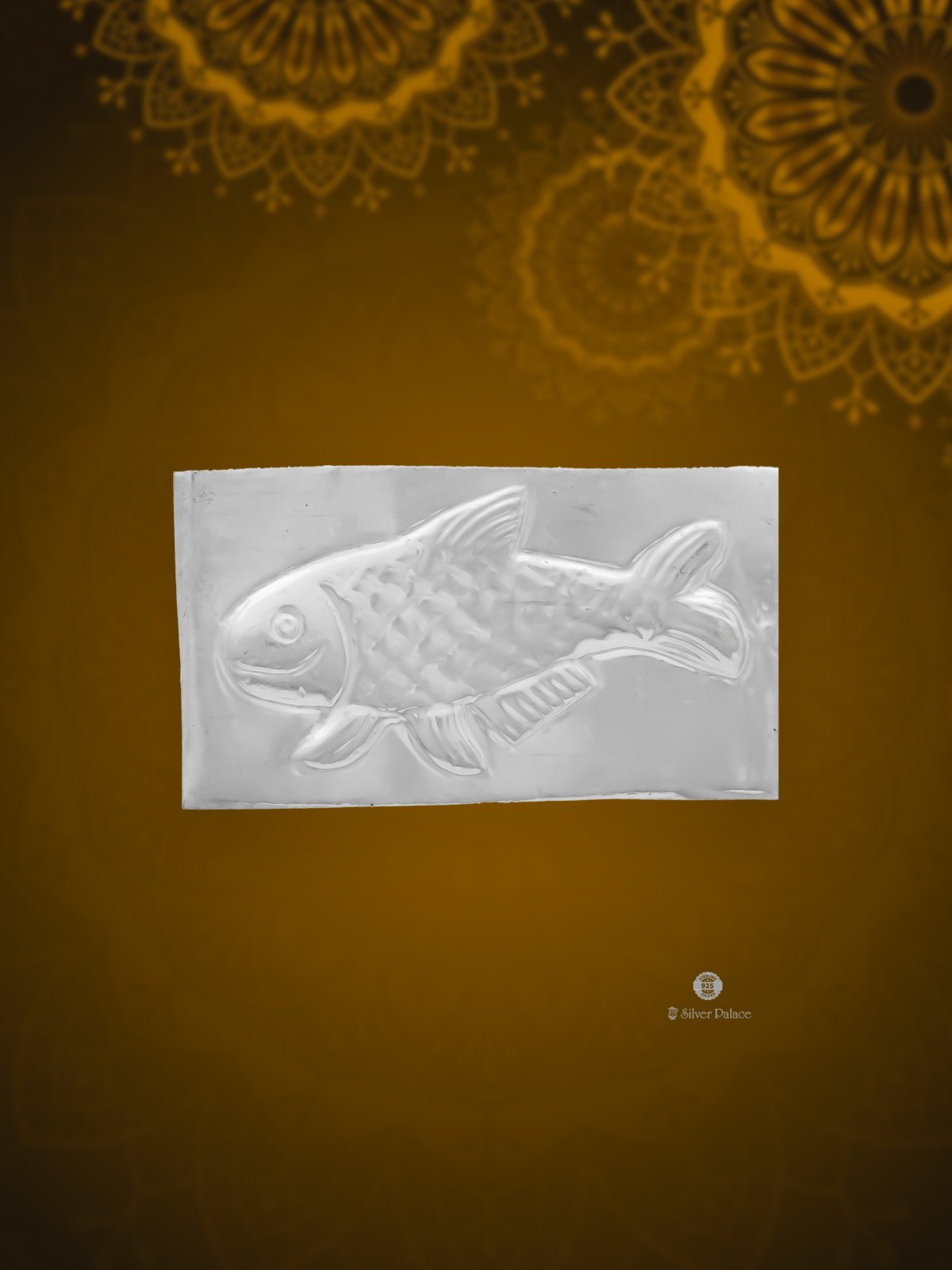 925 SILVER FISH SILVER SHEET FOR TEMPE USE SHRI COLLECTION 
