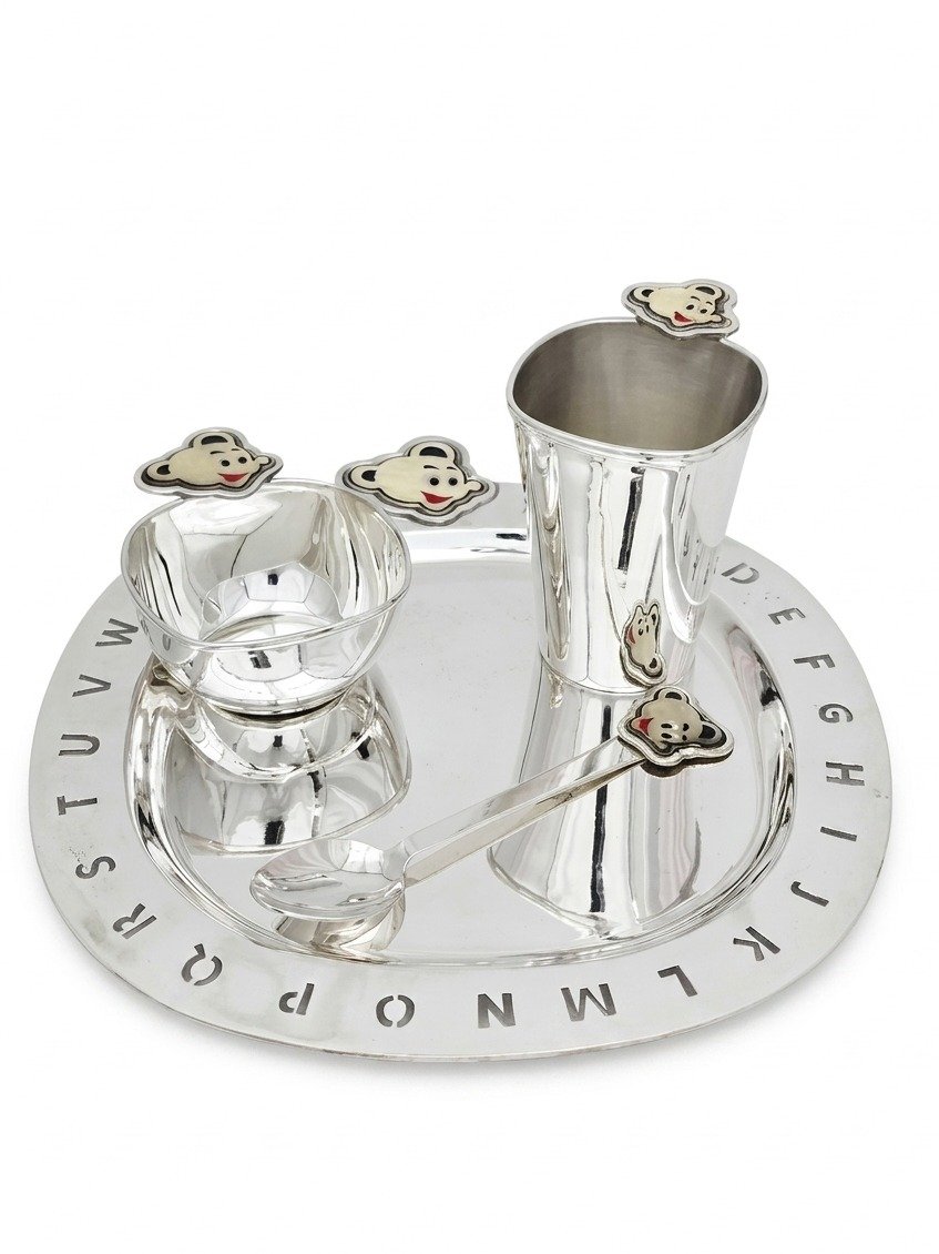 92.5 STERLING SILVER DINNER SET FOR KIDS