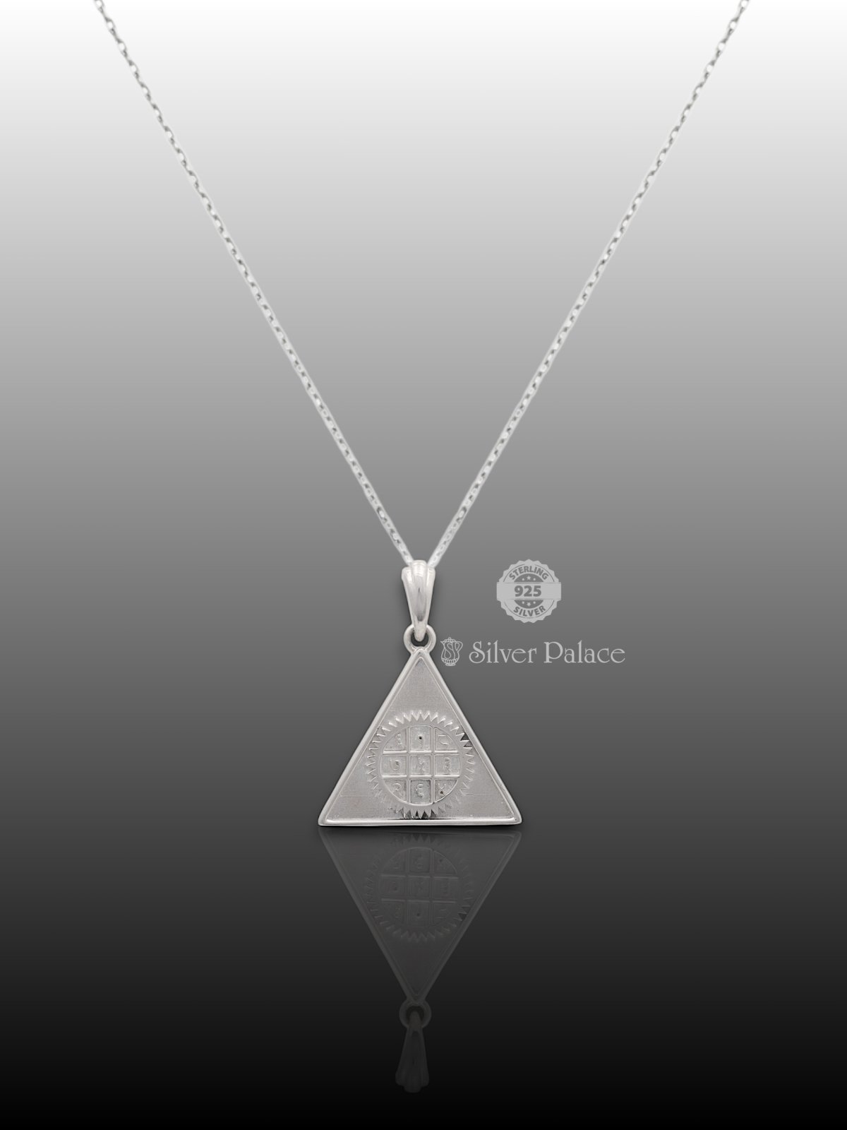 92.5 Silver Pendant Peacock Design Locket - Silver Palace