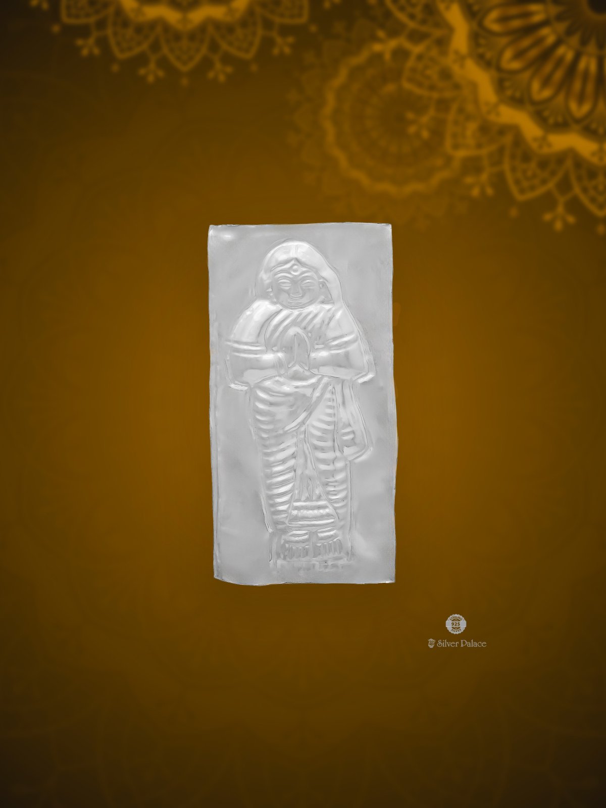 925 STERLING SILVER WOMEN SILVER SHEET FOR TEMPLE USE SHRI COLLECTION 