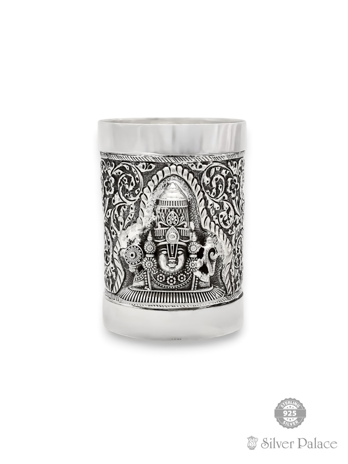 925 OXIDISED SILVER BALAJI MOTIF PADI FOR FUNCTIONS 