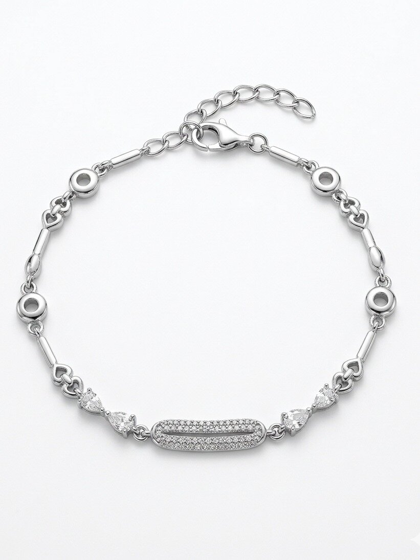 92.5 STERLING SILVER  NEW COLLECTION BRACELET FOR GIRLS