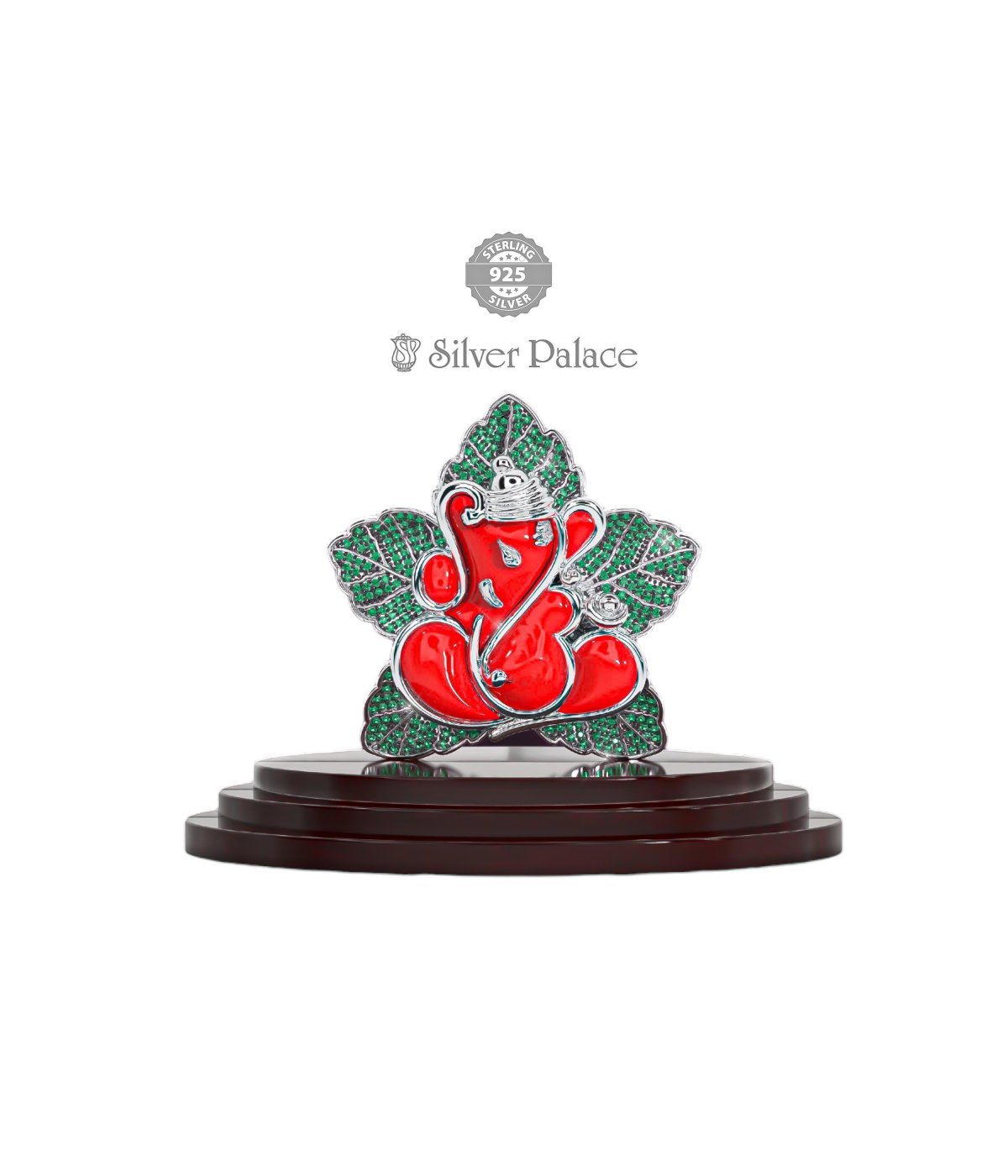 925 STERLING SILVER RADHE COLLECTION GANESHA IDOL FOR POOJA
