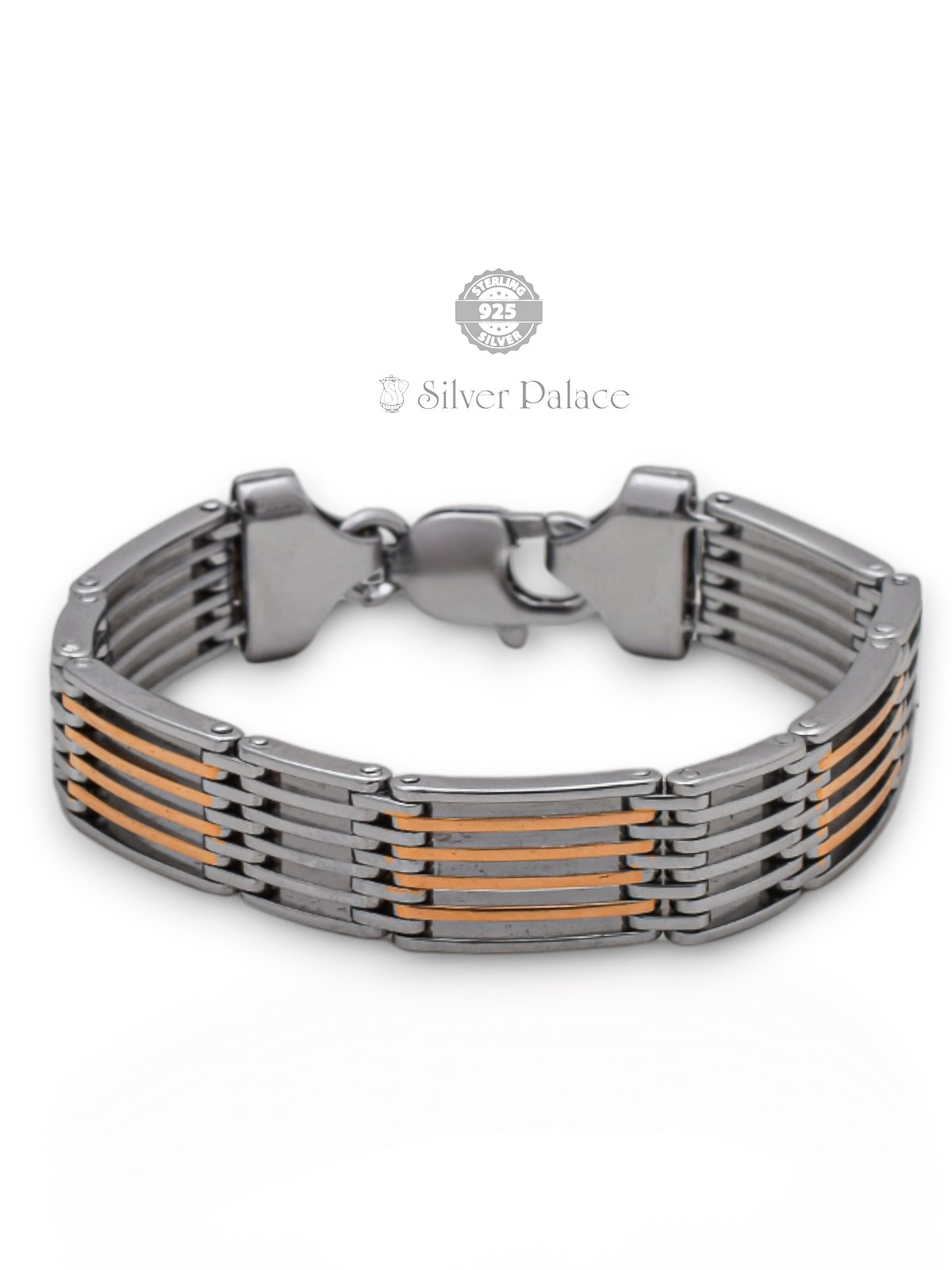 925 PURE SILVER BRACELET FOR MEN URBANE COLLECTION