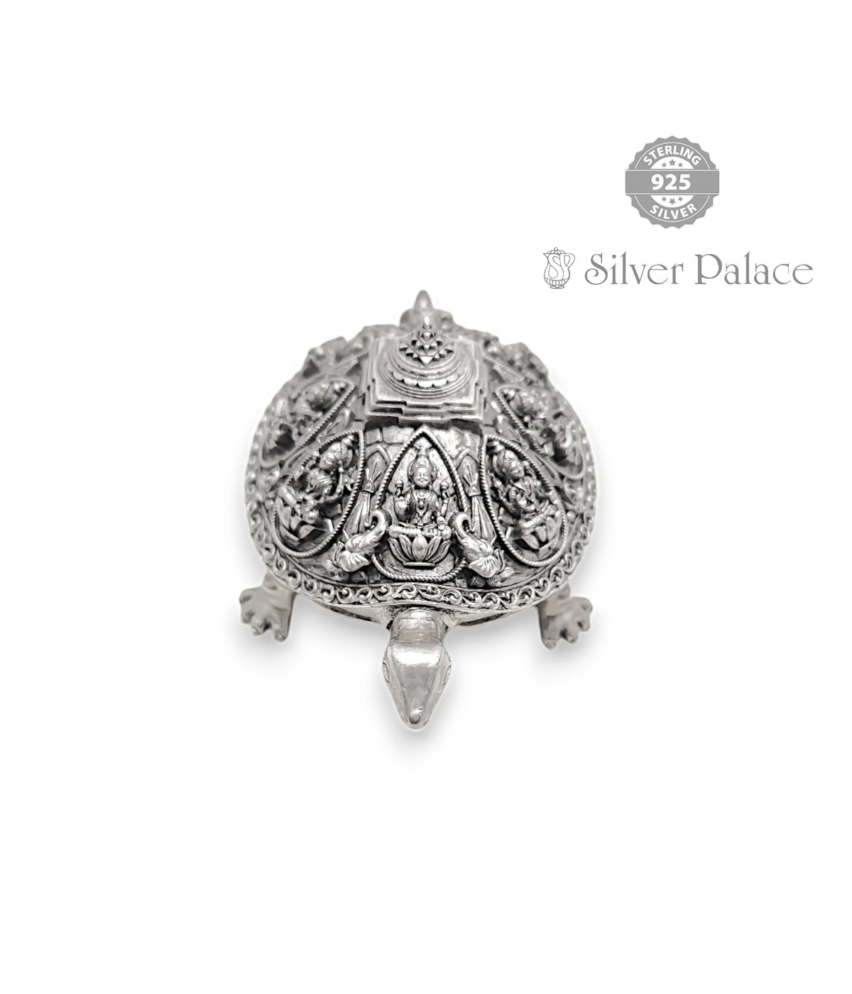 Sterling Silver Radhe Collection Shree Kurma Ashta Lakshmi Chakram