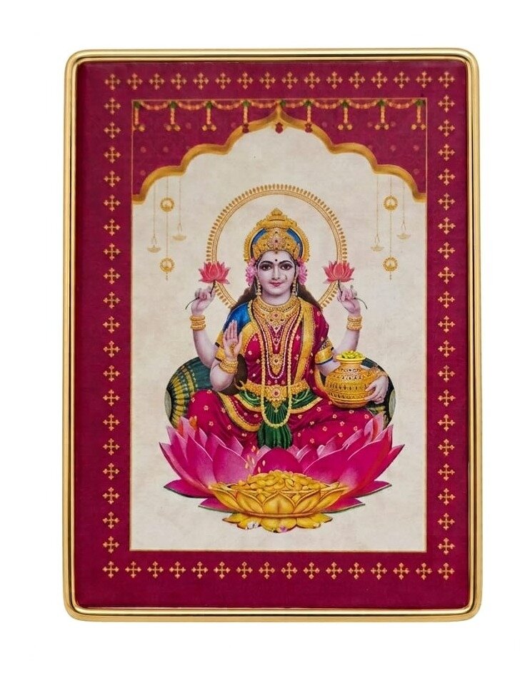999 SILVER 1GM COIN WITH LAKSHMI FOR RETURN GIFTS