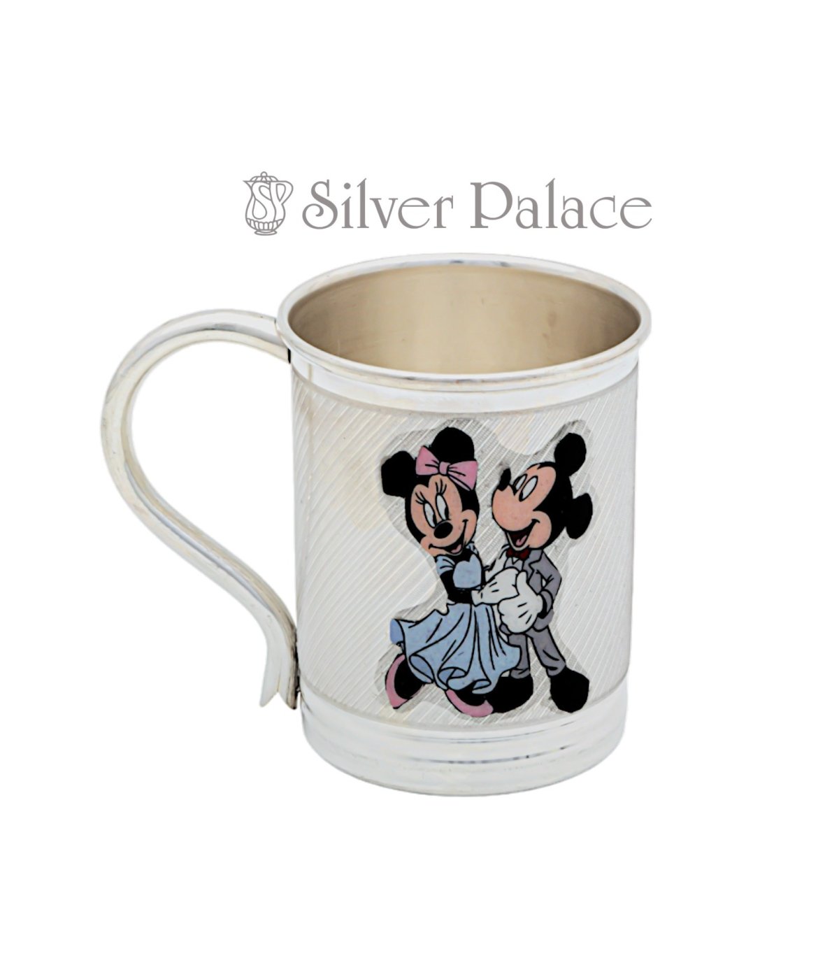 92.5 SILVER MICKEY MOUSE BABY TUMBLER  FOR KIDS